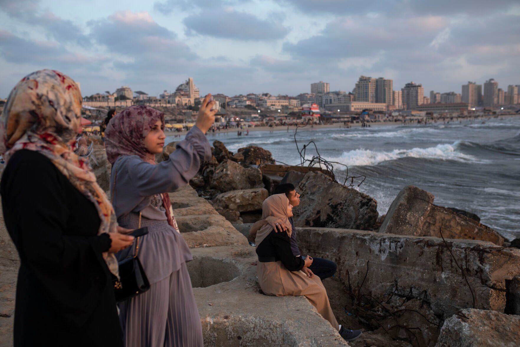 APTOPIX Palestinians Daily Life